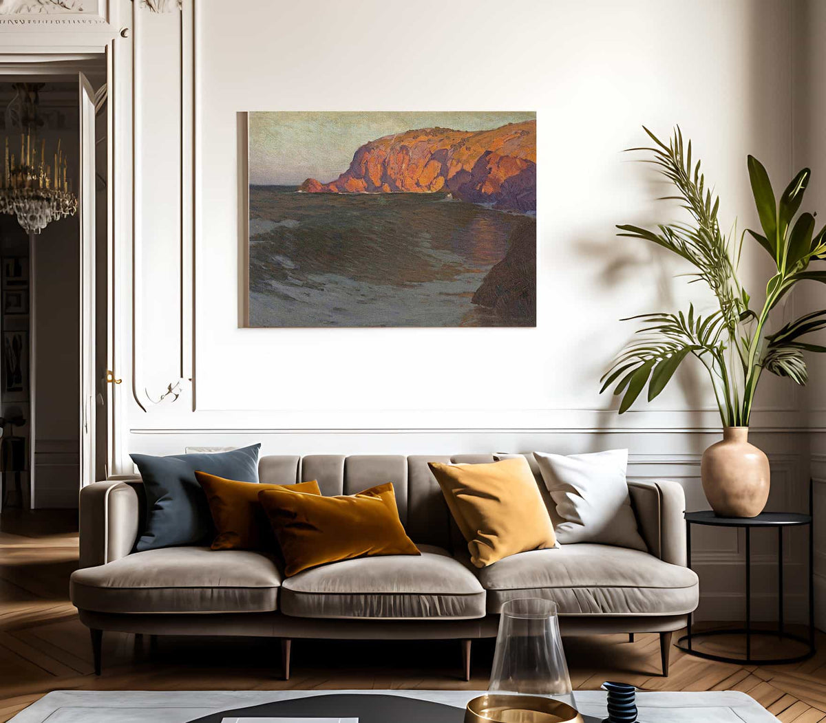 Santa Cruz Island By Edgar Payne Fine Art Print