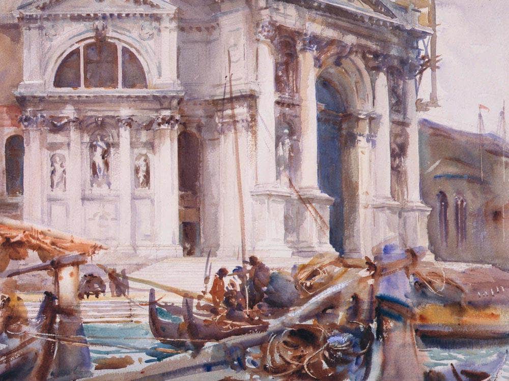 Santa Maria Della Salute By John Singer Sargent Fine Art Print