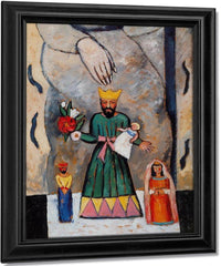 Santos New Mexico By Marsden Hartley Fine Art Print