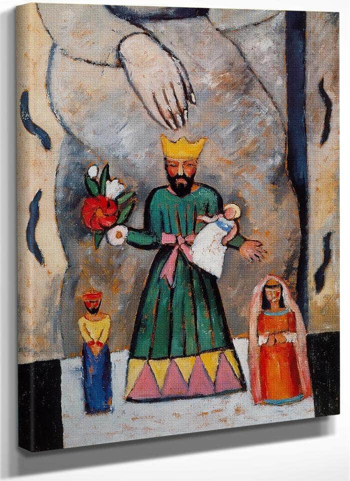 Santos New Mexico By Marsden Hartley Fine Art Print