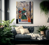 Santos New Mexico By Marsden Hartley Fine Art Print