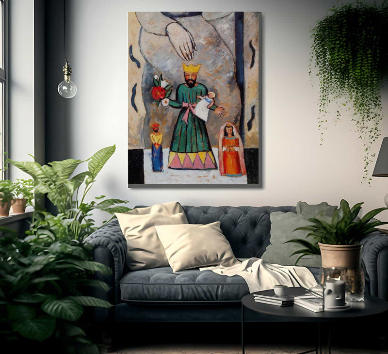 Santos New Mexico By Marsden Hartley Fine Art Print