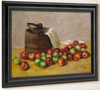 Sap Bucket And Apples By Walt Kuhn Fine Art Print