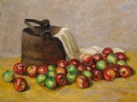 Sap Bucket And Apples By Walt Kuhn Fine Art Print