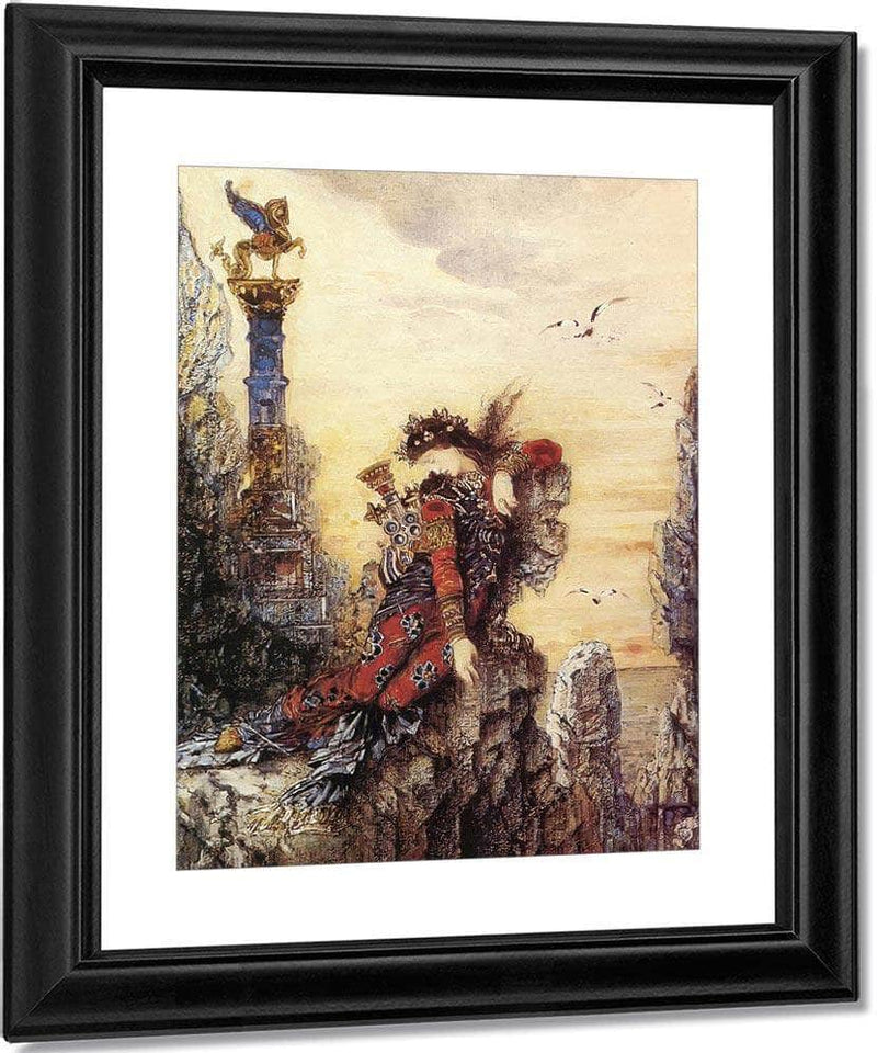 Sappho By Gustave Moreau Fine Art Print