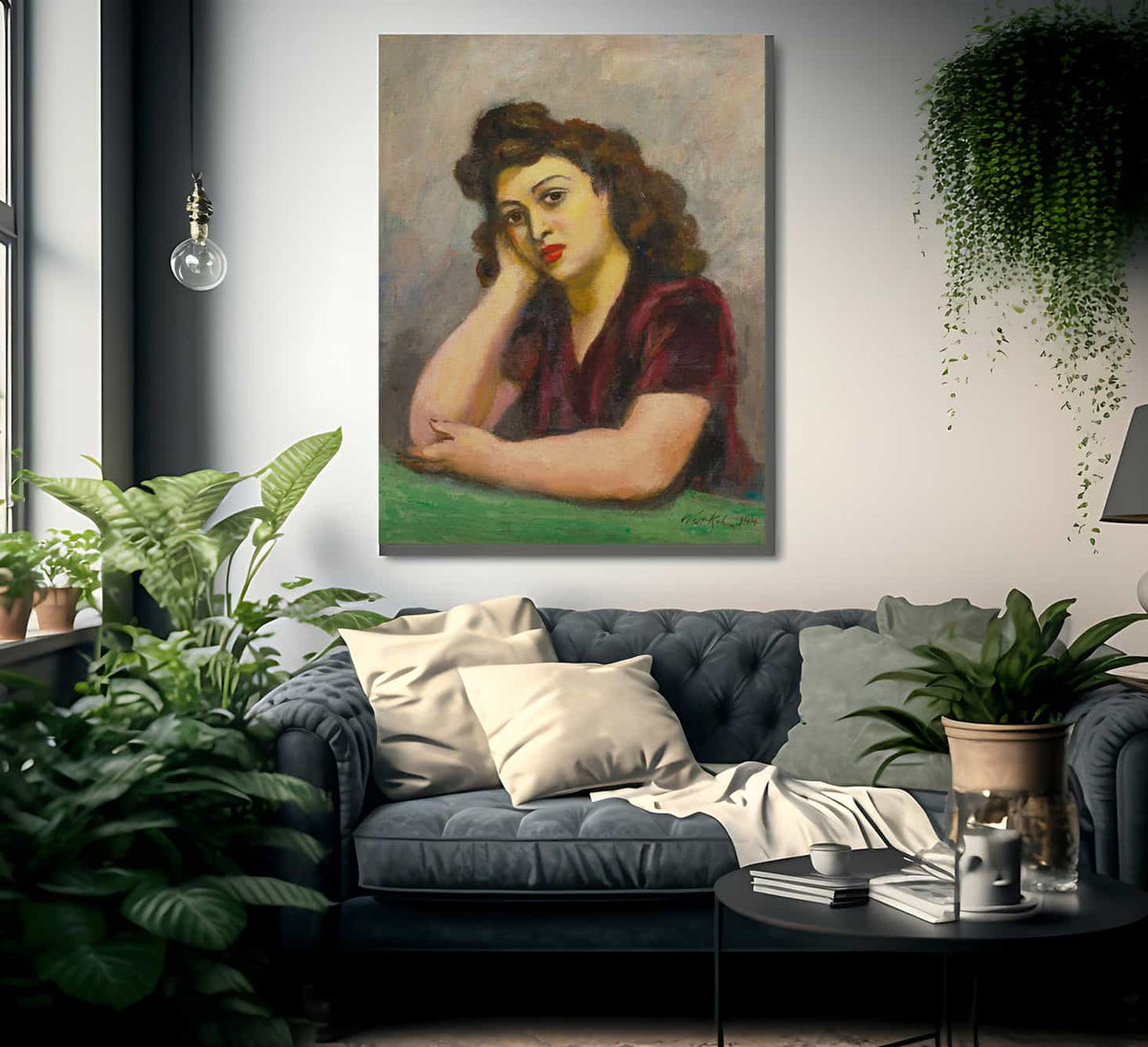 Saprano By Walt Kuhn Fine Art Print