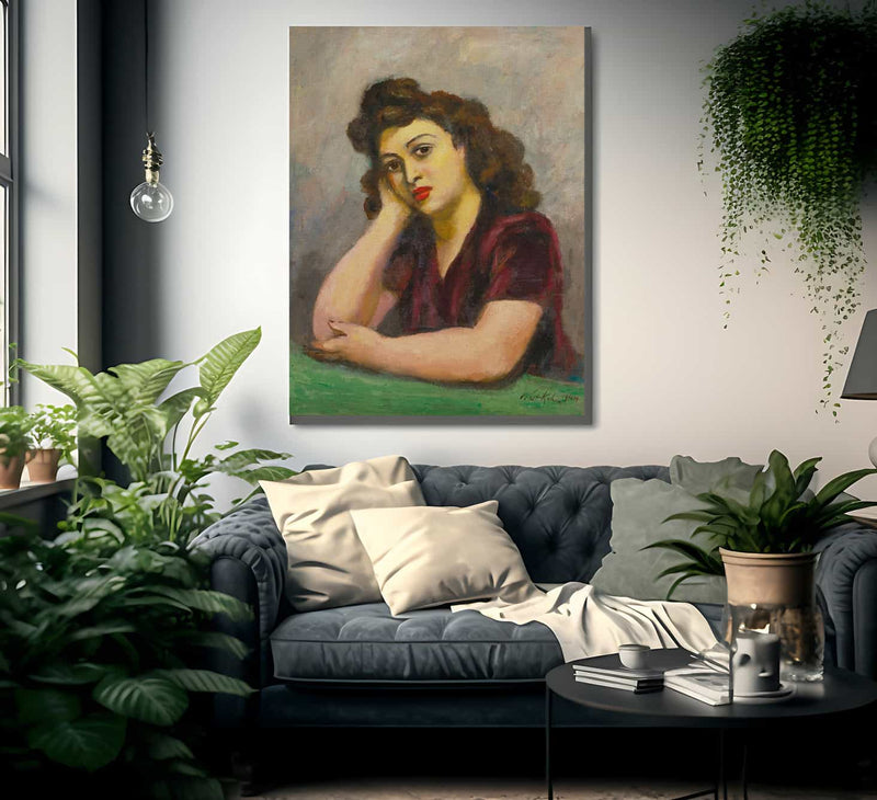 Saprano By Walt Kuhn Fine Art Print