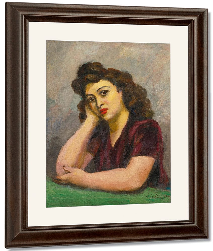 Saprano By Walt Kuhn Fine Art Print