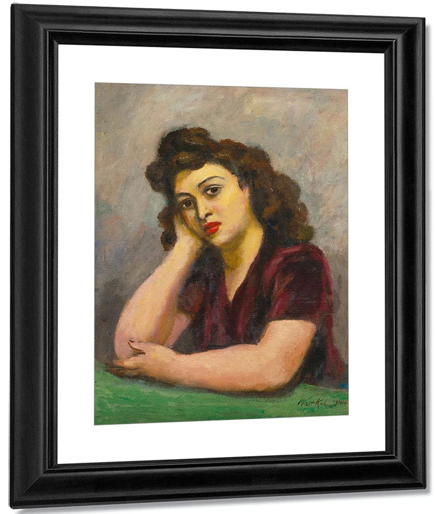 Saprano By Walt Kuhn Fine Art Print