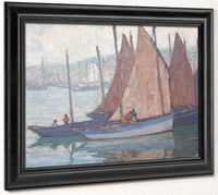 Sardine Boats (Gray Day) By Edgar Payne Fine Art Print