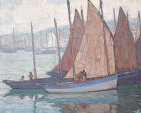 Sardine Boats (Gray Day) By Edgar Payne Fine Art Print