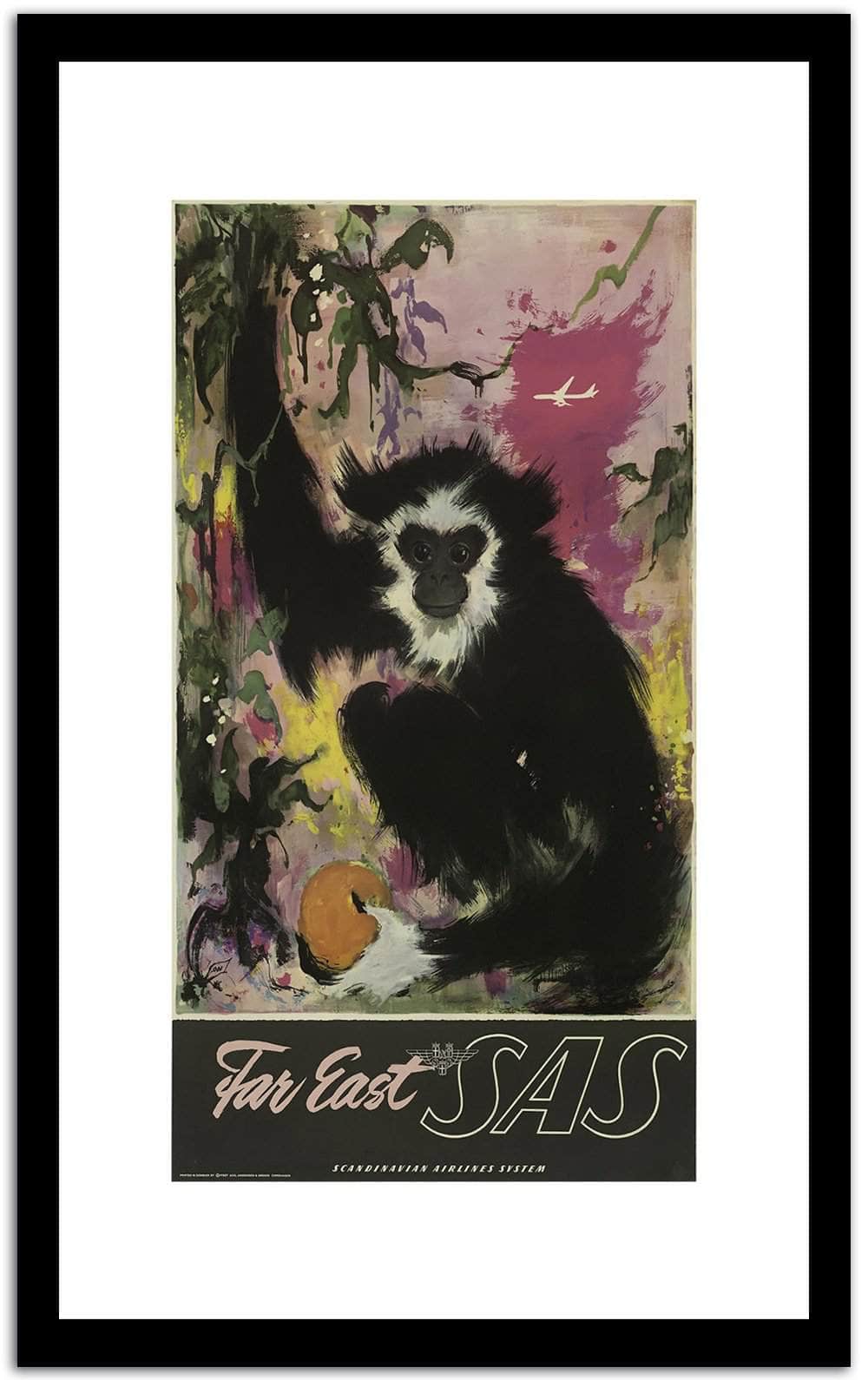 Sas  Vintage Poster Fine Art Print