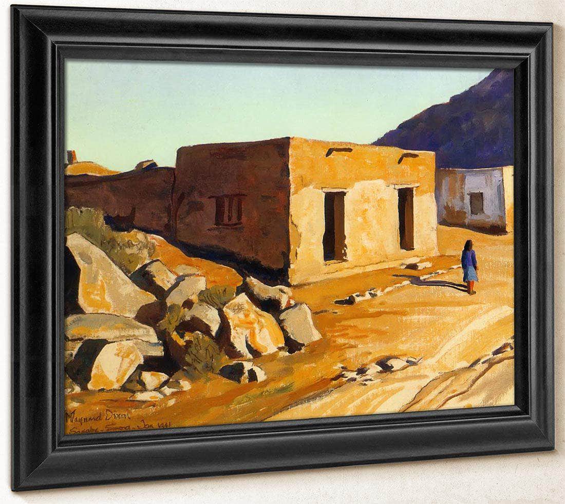 Sasabe By Maynard Dixon Fine Art Print