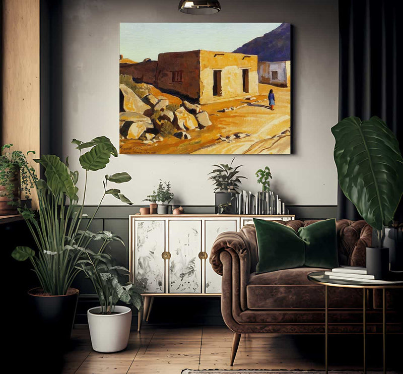 Sasabe By Maynard Dixon Fine Art Print