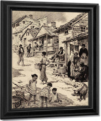 Saturday Afternoons By Francis Luis Mora Fine Art Print