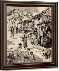 Saturday Afternoons By Francis Luis Mora Fine Art Print