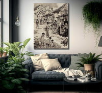Saturday Afternoons By Francis Luis Mora Fine Art Print