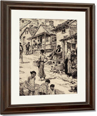 Saturday Afternoons By Francis Luis Mora Fine Art Print