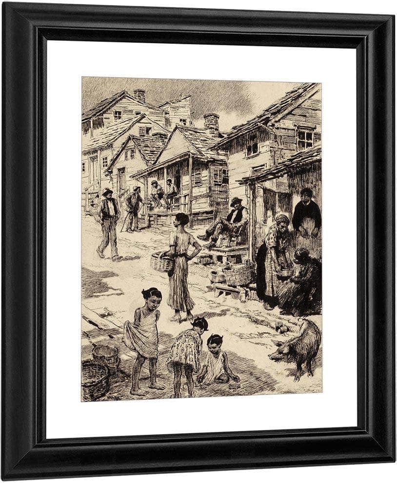 Saturday Afternoons By Francis Luis Mora Fine Art Print