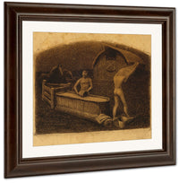 Saturday Night Bath By Grant Wood Fine Art Print