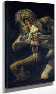 Saturn Devouring One Of His Children By Francisco De Goya Fine Art Print