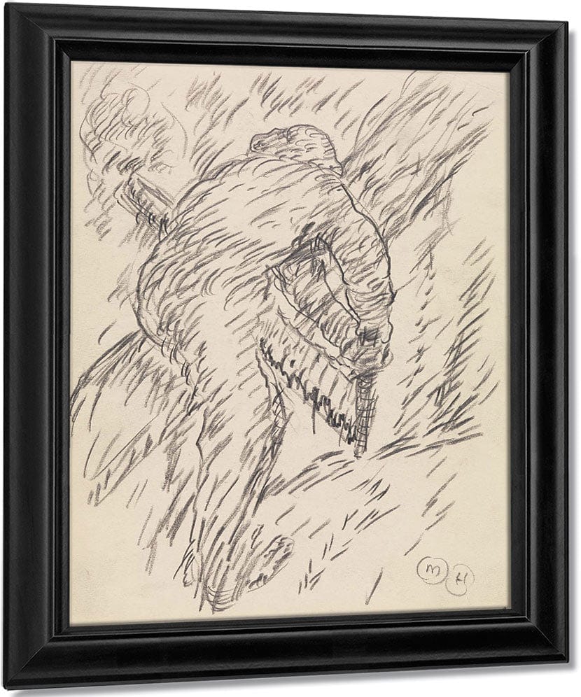 Sawing Wood By Marsden Hartley Fine Art Print