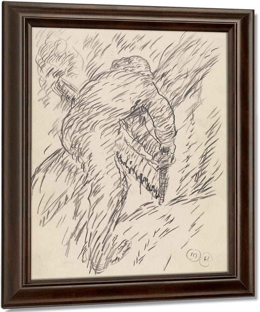 Sawing Wood By Marsden Hartley Fine Art Print