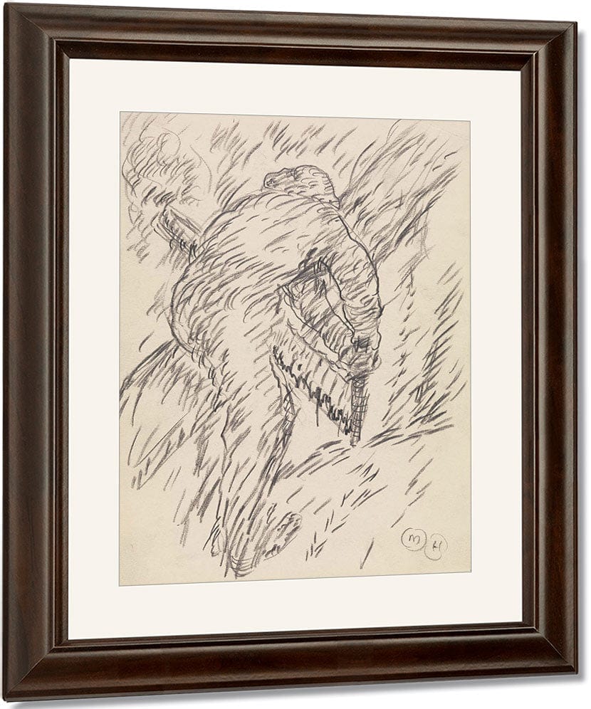 Sawing Wood By Marsden Hartley Fine Art Print