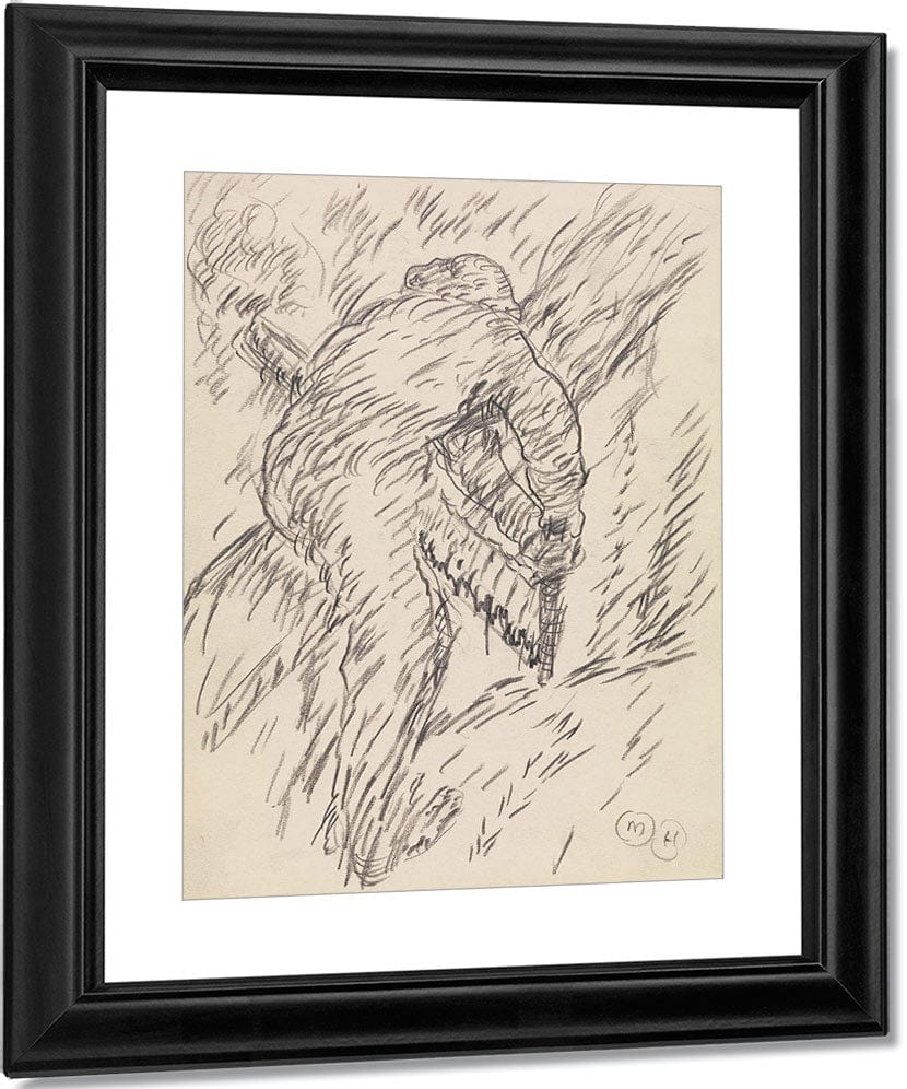 Sawing Wood By Marsden Hartley Fine Art Print