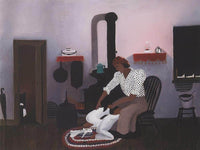 Saying Prayers By Horace Pippin Fine Art Print