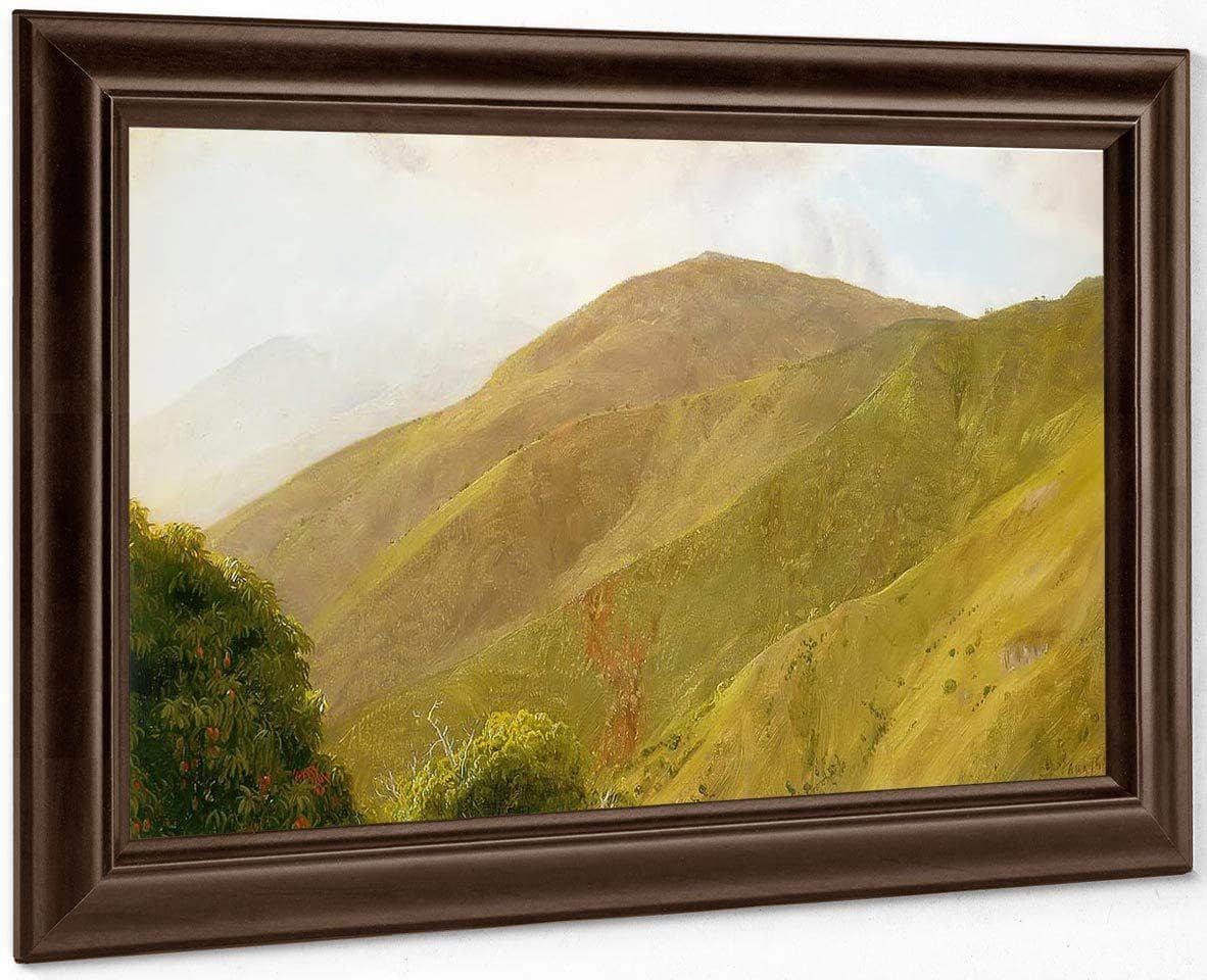 Scene In The Blue Mountains Jamaica By Frederic Edwin Church Fine Art Print