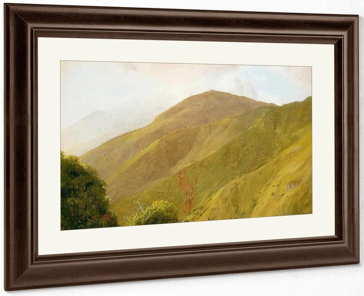 Scene In The Blue Mountains Jamaica By Frederic Edwin Church Fine Art Print