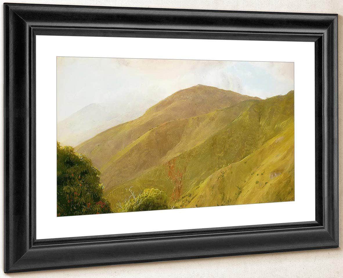 Scene In The Blue Mountains Jamaica By Frederic Edwin Church Fine Art Print