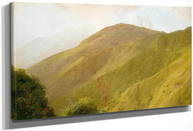 Scene In The Blue Mountains Jamaica By Frederic Edwin Church Fine Art Print