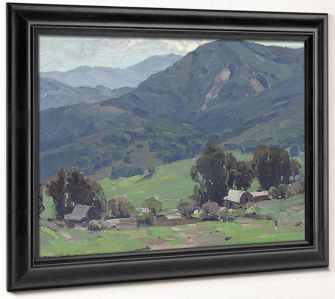 Scene Near Calabasas By Edgar Payne Fine Art Print