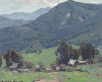 Scene Near Calabasas By Edgar Payne Fine Art Print