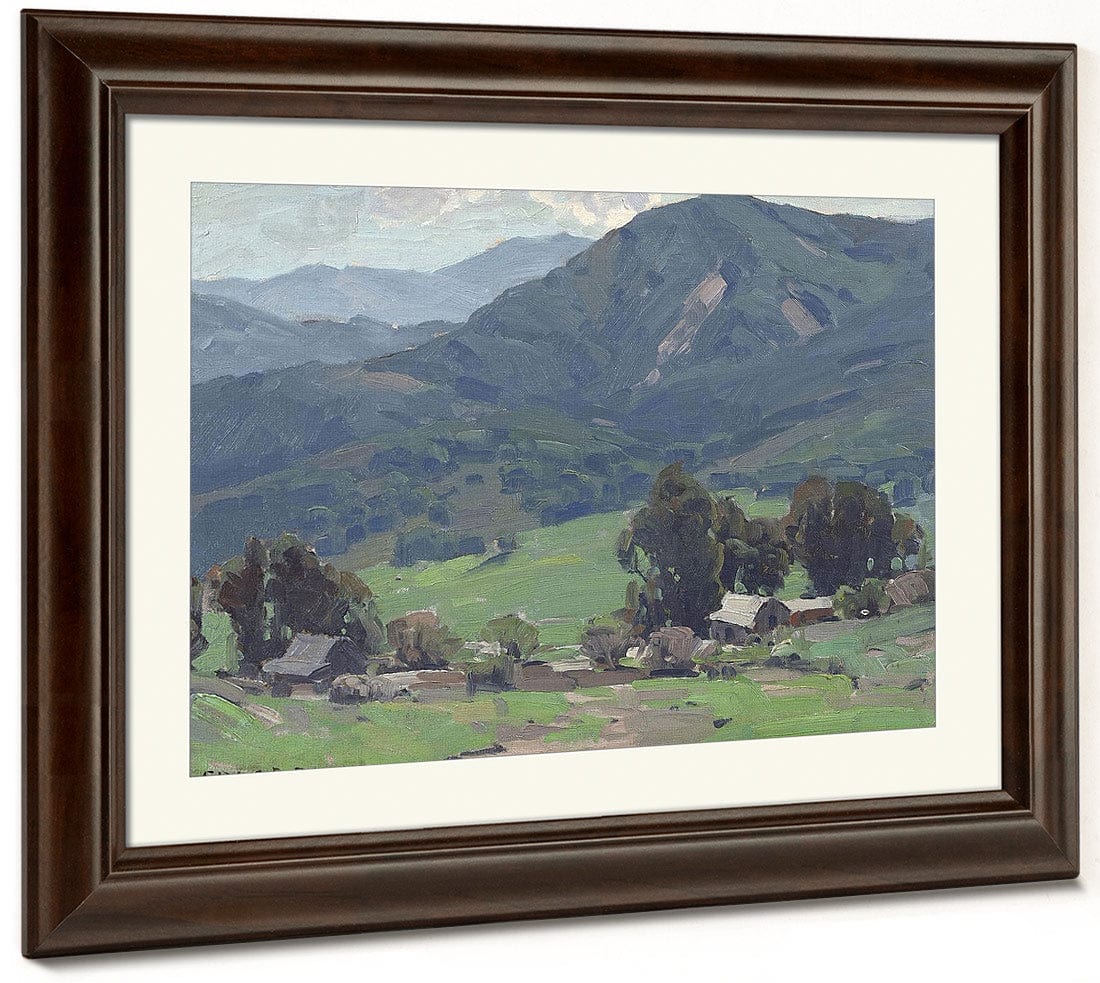 Scene Near Calabasas By Edgar Payne Fine Art Print