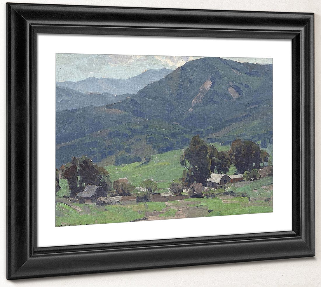 Scene Near Calabasas By Edgar Payne Fine Art Print