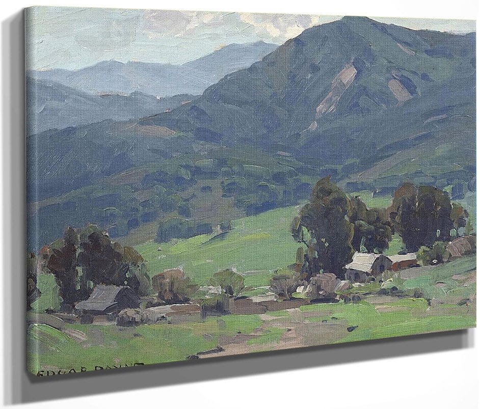 Scene Near Calabasas By Edgar Payne Fine Art Print