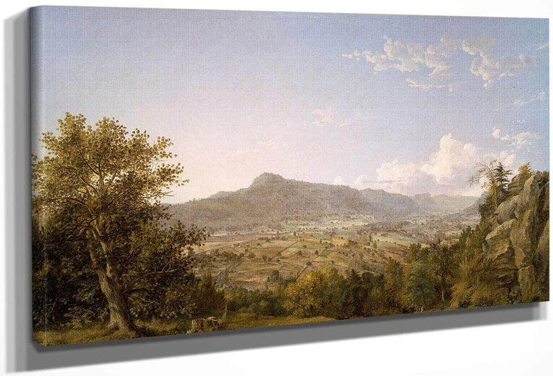 Schatacook Mountain Housatonic Valley Connecticut By Cropsey Jasper Francis Fine Art Print
