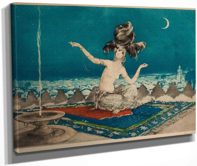 Scheherazade Circa 1927 By Louis Icart Fine Art Print