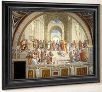 School Of Athens By Raphael Fine Art Print
