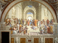 School Of Athens By Raphael Fine Art Print