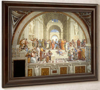 School Of Athens By Raphael Fine Art Print