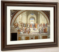 School Of Athens By Raphael Fine Art Print
