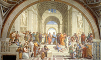 School Of Athens By Raphael Fine Art Print
