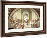 School Of Athens By Raphael Fine Art Print