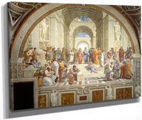 School Of Athens By Raphael Fine Art Print