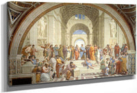School Of Athens By Raphael Fine Art Print