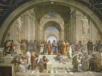 School Of Athens From The Stanza Della Segnatura By Raphael Fine Art Print